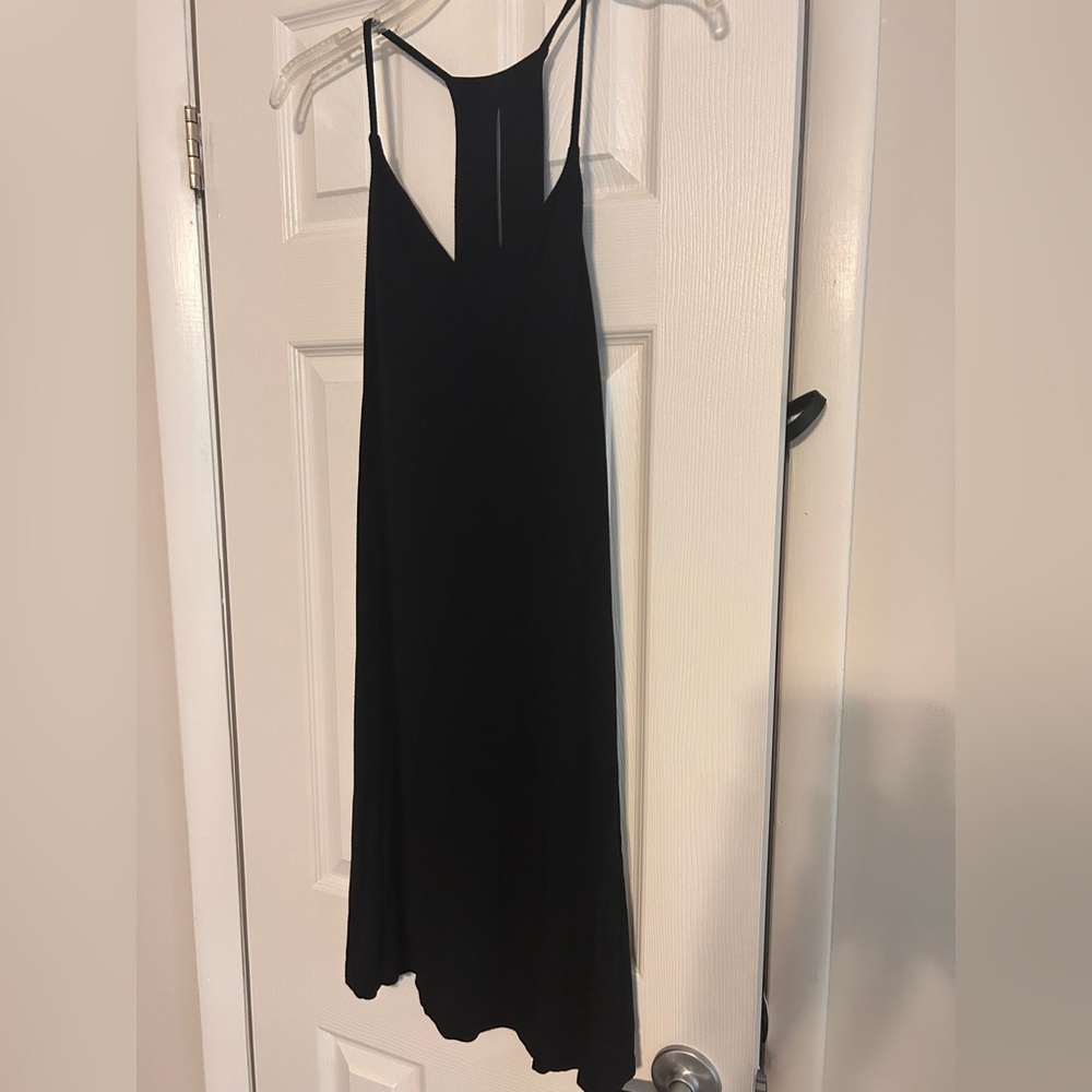 Black spaghetti strap Sundress for Cocktail Nights